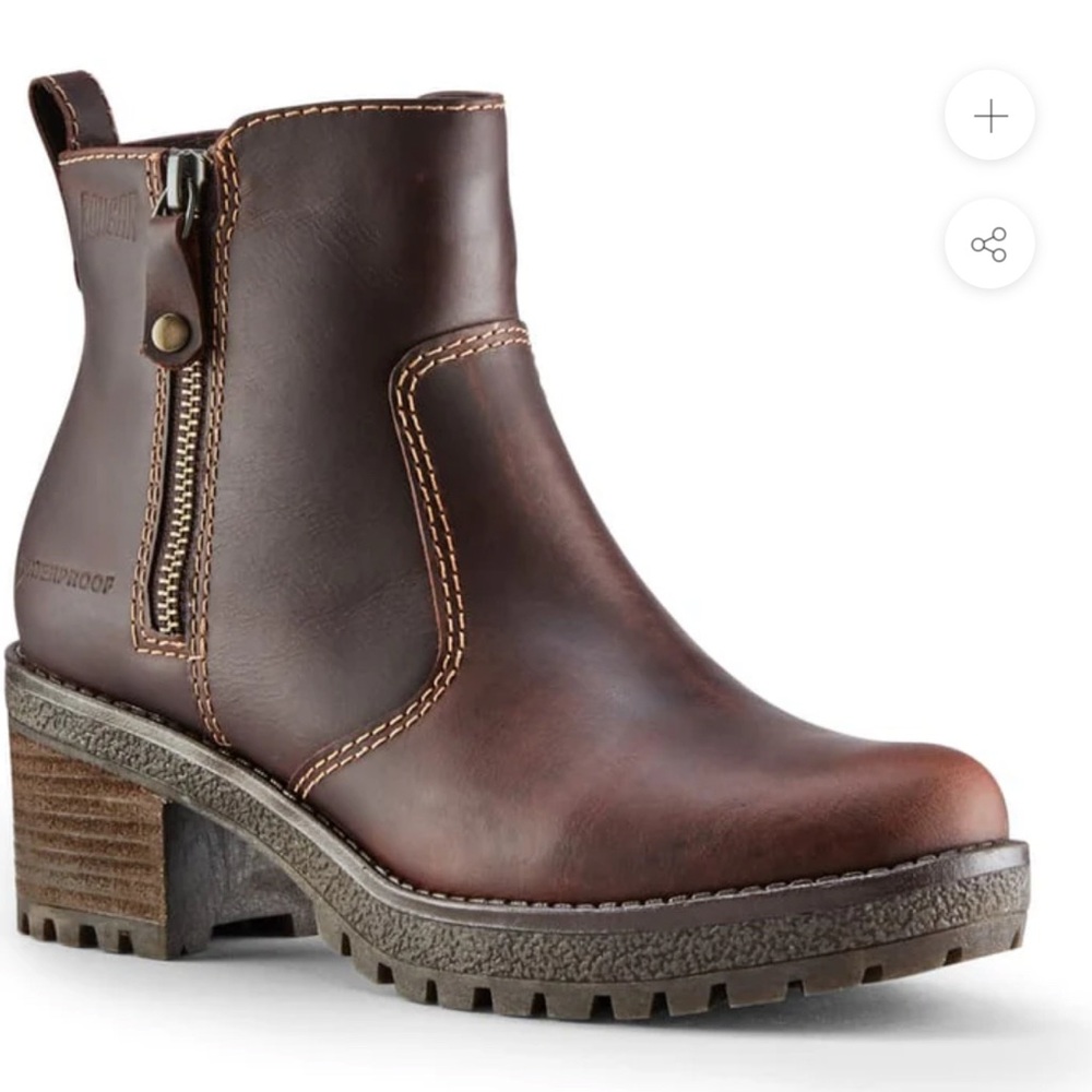 Cougar Dayton Waterproof Brown Winter Ankle Boot